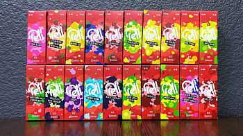 Жидкость для ЭСДН RELL RED SALT "Lemon candy ice" 10мл 18мг.